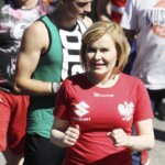 11.06.2022. Kielce, Targi Kielce. I Międzynarodowe Targi Boksu. Ustanowienie rekordu Polski w jednoczesnym treningu / Jarosław Kubalski / Radio Kielce