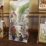 08.06.2022. Kielce, Pałacyk Zielińskiego. Licytacja prac ukraińskich artystów / Jarosław Kubalski / Radio Kielce