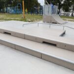 01.06.2022. Kielce. Otwarcie nowego kompleksu sportowego przy Szkole Podstawowej nr 1 / Wiktor Taszłow / Radio Kielce