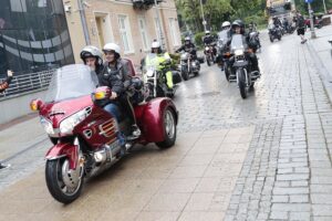 04.06.2022. Kielce. Parada motocykli / Wiktor Taszłow / Radio Kielce