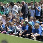 01.06.2022. Kielce. Otwarcie nowego kompleksu sportowego przy Szkole Podstawowej nr 1 / Wiktor Taszłow / Radio Kielce