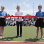 01.06.2022. Kielce. Otwarcie nowego kompleksu sportowego przy Szkole Podstawowej nr 1 / Wiktor Taszłow / Radio Kielce