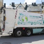 02.06.2022. Kielce. Test elektrycznej śmieciarki / Wiktor Taszłow / Radio Kielce