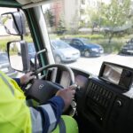 02.06.2022. Kielce. Test elektrycznej śmieciarki / Wiktor Taszłow / Radio Kielce