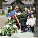 03.06.2022. Masłów. 15. Spotkanie Integracyjne Dzieci i Młodzieży o Specjalnych Potrzebach Edukacyjnych z Kielc i regionu świętokrzyskiego. Na zdjęciu: Mirosław Gębski - starosta kielecki / Wiktor Taszłow / Radio Kielce