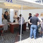 03.06.2022. Kielce. Piknik edukacyjno-profilaktyczny pod nazwą „Zdrowe i Bezpieczne Wakacje” przed urzędem marszałkowskim / Wiktor Taszłow / Radio Kielce