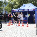 03.06.2022. Kielce. Piknik edukacyjno-profilaktyczny pod nazwą „Zdrowe i Bezpieczne Wakacje” przed urzędem marszałkowskim / Wiktor Taszłow / Radio Kielce