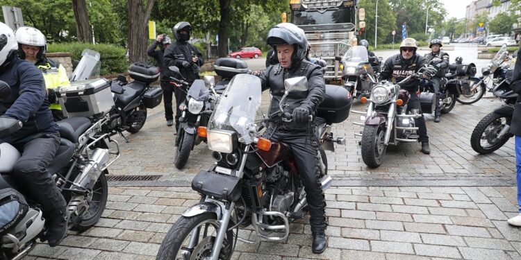 04.06.2022. Kielce. Parada motocykli / Wiktor Taszłow / Radio Kielce