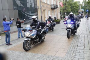 04.06.2022. Kielce. Parada motocykli / Wiktor Taszłow / Radio Kielce