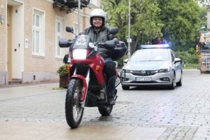 04.06.2022. Kielce. Parada motocykli / Wiktor Taszłow / Radio Kielce