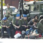 05.06.2022. Bodzentyn. 64. Harcerski Rajd Świętokrzyski / Wiktor Taszłow / Radio Kielce