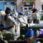 05.06.2022. Bodzentyn. 64. Harcerski Rajd Świętokrzyski / Wiktor Taszłow / Radio Kielce