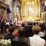 08.06.2022. Kielce. Jubileusz 20-lecia reaktywacji LO im. świętej Jadwigi Królowej. Msza święta / Wiktor Taszłow / Radio Kielce