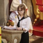 08.06.2022. Kielce. Jubileusz 20-lecia reaktywacji LO im. świętej Jadwigi Królowej. Msza święta / Wiktor Taszłow / Radio Kielce