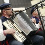 08.06.2022. Studio Gram. Zespół Pieśni i Tańca ze Strawczynka / Wiktor Taszłow / Radio Kielce