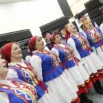 08.06.2022. Studio Gram. Zespół Pieśni i Tańca ze Strawczynka / Wiktor Taszłow / Radio Kielce