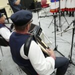 08.06.2022. Studio Gram. Zespół Pieśni i Tańca ze Strawczynka / Wiktor Taszłow / Radio Kielce