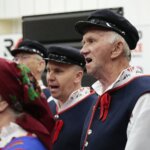 08.06.2022. Studio Gram. Zespół Pieśni i Tańca ze Strawczynka / Wiktor Taszłow / Radio Kielce