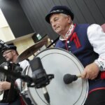 08.06.2022. Studio Gram. Zespół Pieśni i Tańca ze Strawczynka / Wiktor Taszłow / Radio Kielce