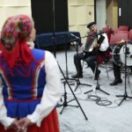 08.06.2022. Studio Gram. Zespół Pieśni i Tańca ze Strawczynka / Wiktor Taszłow / Radio Kielce