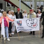 10.06.2022. Kielce. Protest pielęgniarek / Wiktor Taszłow / Radio Kielce