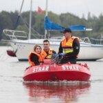 10.06.2022. Cedzyna. Ćwieczenia „Wielka Woda 2022” / Wiktor Taszłow / Radio Kielce