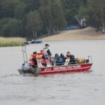 10.06.2022. Cedzyna. Ćwieczenia „Wielka Woda 2022” / Wiktor Taszłow / Radio Kielce