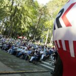 11.06.2022. Starachowice. Koncert „Jawor u źródeł kultury. Zaproszenie” / Wiktor Taszłow / Radio Kielce