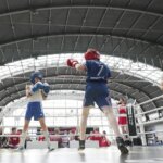 10.06.2022. Kielce. I Międzynarodowe Targi Branży Bokserskiej oraz II Forum Boksu / Wiktor Taszłow / Radio Kielce