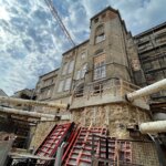 13.06.2022. Kielce. Modernizacja siedziby Teatru im. Stefana Żeromskiego / Wiktor Taszłow