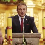 13.06.2022. Kielce. Uroczystości 40-lecia Solidarności Walczącej. Na zdjęciu: Mirosław Gębski - starosta kielecki / Wiktor Taszłow / Radio Kielce