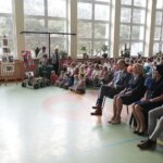 14.06.2022. Samsonów. Spotkanie wicemarszałek Renaty Janik z przedstawicielami SP i przedszkola / Wiktor Taszłow / Radio Kielce