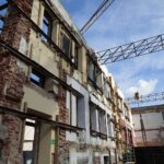 15.06.2022. Kielce. Budowa nowej siedziby Teatru Lalki i Aktora „Kubuś” / Wiktor Taszłow / Radio Kielce