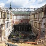 15.06.2022. Kielce. Budowa nowej siedziby Teatru Lalki i Aktora „Kubuś” / Wiktor Taszłow / Radio Kielce