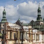 15.06.2022. Kielce. Budowa nowej siedziby Teatru Lalki i Aktora „Kubuś” / Wiktor Taszłow / Radio Kielce