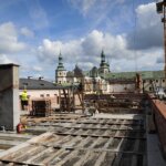 15.06.2022. Kielce. Budowa nowej siedziby Teatru Lalki i Aktora „Kubuś” / Wiktor Taszłow / Radio Kielce