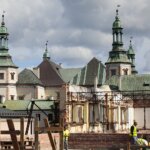 15.06.2022. Kielce. Budowa nowej siedziby Teatru Lalki i Aktora „Kubuś” / Wiktor Taszłow / Radio Kielce