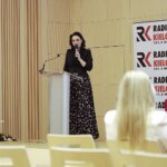 15.06.20222. Kielce. Gala finałowa konkursu "Tak widzę świat, tak go czuję...". Na zdjęciu: Magdalena Sitek - Radio Kielce / Wiktor Taszlow / Radio Kielce