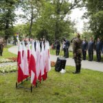 15.06.2022. Kielce. Ulica Solna. Uczczenie rocznicy zamachu na Franza Wittka / Wiktor Taszłow / Radio Kielce