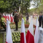 15.06.2022. Kielce. Ulica Solna. Uczczenie rocznicy zamachu na Franza Wittka / Wiktor Taszłow / Radio Kielce