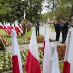 15.06.2022. Kielce. Ulica Solna. Uczczenie rocznicy zamachu na Franza Wittka / Wiktor Taszłow / Radio Kielce