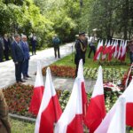 15.06.2022. Kielce. Ulica Solna. Uczczenie rocznicy zamachu na Franza Wittka / Wiktor Taszłow / Radio Kielce