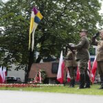 15.06.2022. Kielce. Ulica Solna. Uczczenie rocznicy zamachu na Franza Wittka / Wiktor Taszłow / Radio Kielce