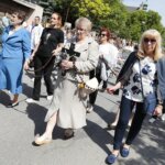 16.06.2022. Kielce. Boże Ciało. Procesja do czterech ołtarzy / Wiktor Taszłow / Radio Kielce