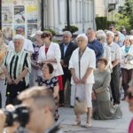 16.06.2022. Kielce. Boże Ciało. Procesja do czterech ołtarzy / Wiktor Taszłow / Radio Kielce