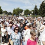 16.06.2022. Kielce. Boże Ciało. Procesja do czterech ołtarzy / Wiktor Taszłow / Radio Kielce