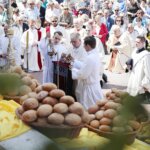 16.06.2022. Kielce. Boże Ciało. Procesja do czterech ołtarzy / Wiktor Taszłow / Radio Kielce