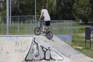 16.06.2022. Kielce. Skatepark / Wiktor Taszłow / Radio Kielce