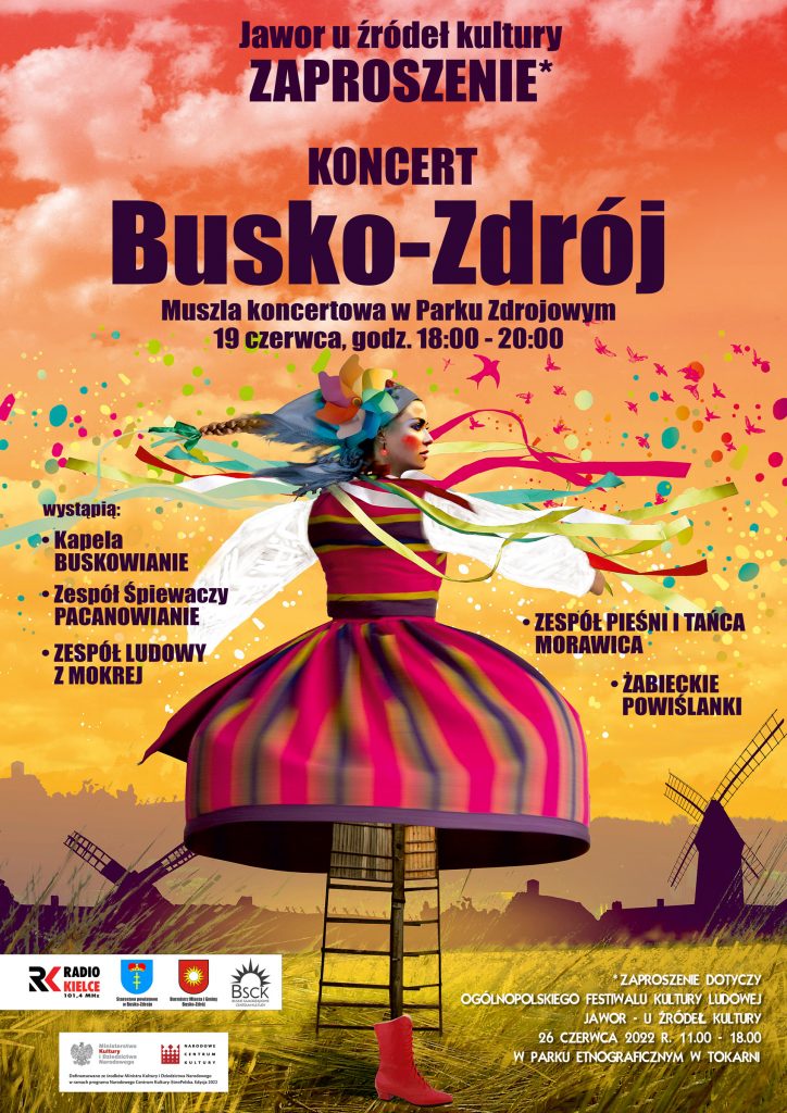 „Jawor u źródeł kultury. Zaproszenie”. Muzyka ludowa zagości w Busku-Zdroju - Radio Kielce