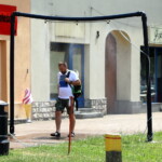 29.06.2022. Staszów. Kurtyny wodne / fot Urząd Miasta w Staszowie